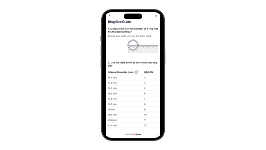 Where Should Shopify Size Charts Appear on Mobile?